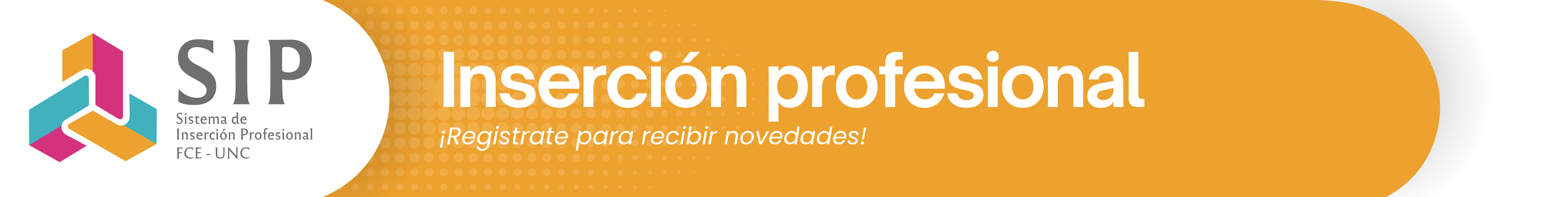Banner SIP Insercion Profesional FCE UNC
